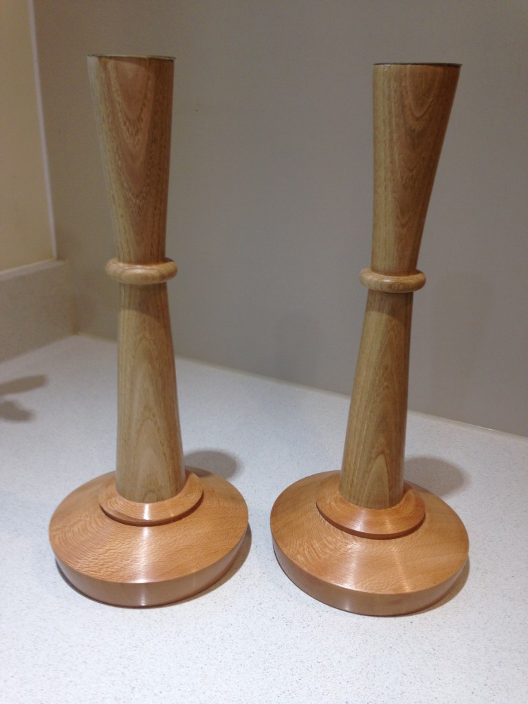 Plane wood, 30cm (each £20, pair £35)